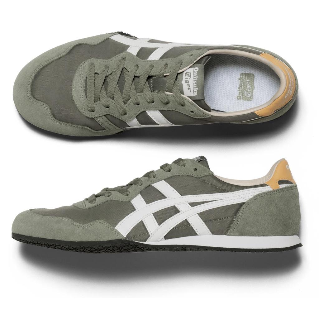 Onitsuka Tiger SERRANO Burnt Mărime cm Adidași, Măsliniu/Alb, 28.0