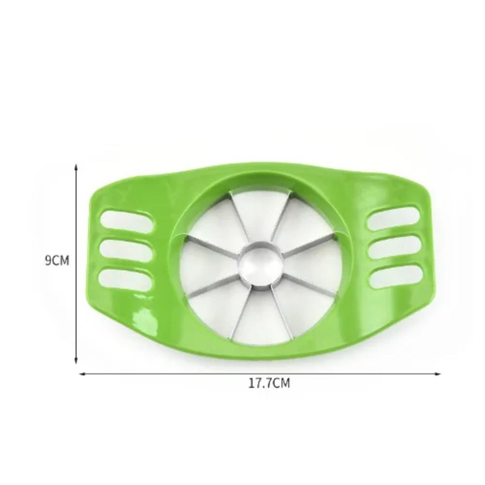 

Креативный разделитель для яблок, многоразовый нож для удаления сердцевины яблок, ломтерезка для фруктов из нержавеющей стали, кухонные гаджеты, кухонные принадлежности зелёный
