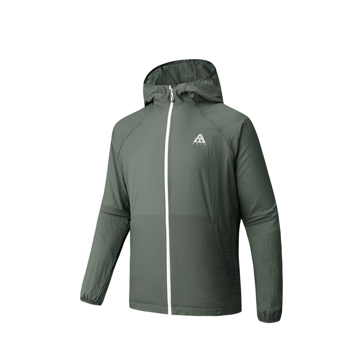 

Anta Outdoors Lightweight Woven Sports Jacket Summer 2026 Unisex Jacket Seaweed-Green 972626602-6 XS