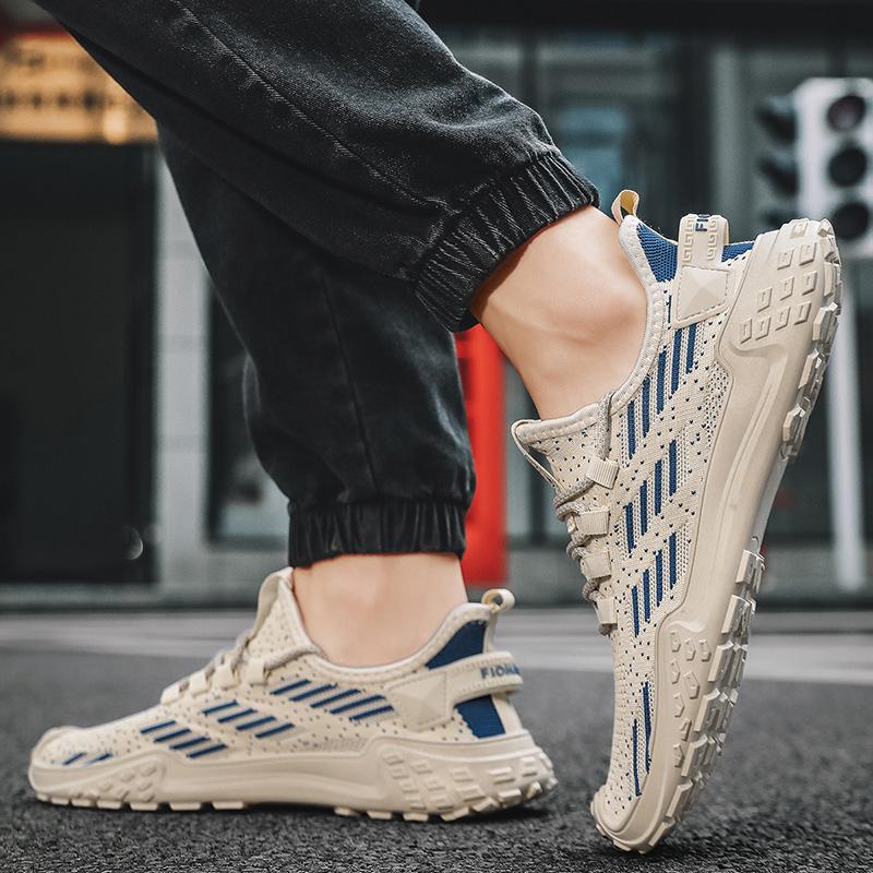 Men's Summer Breathable Sneakers Designer Men's Outdoor Mesh Comfortable Running Shoes Fashion Casual Lightweight Tennis Shoes