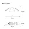 YUHANG Manual 3-Fold UV Protection Umbrella