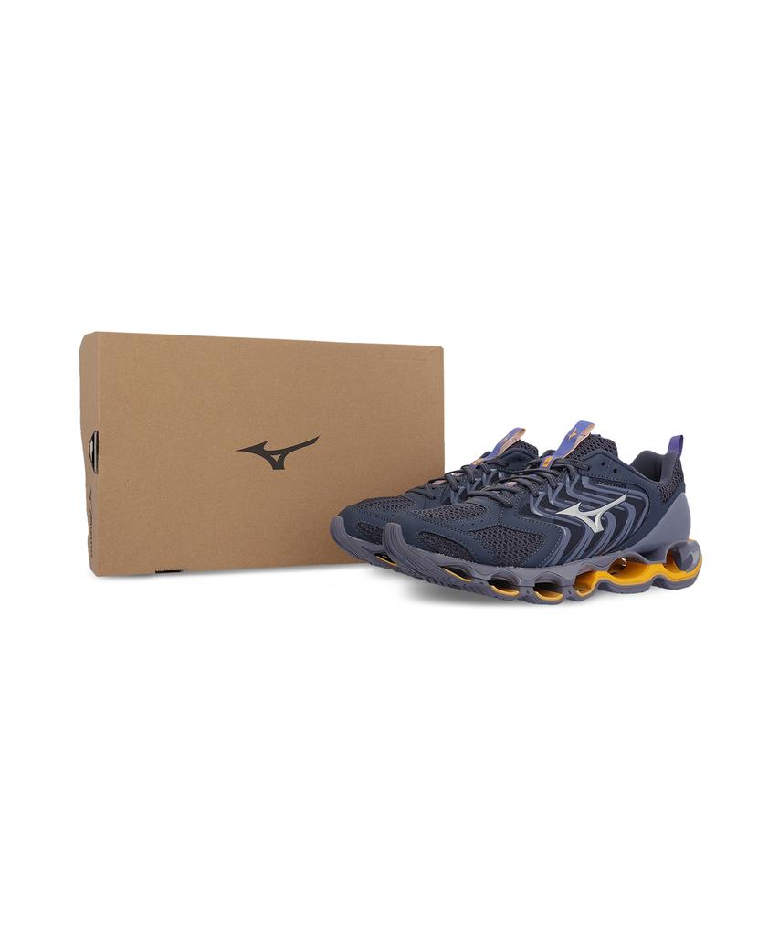 Mizuno (Unisex) Wave Prophecy 14 S - Odyssey Grey:Silver:Citrus / J1Gc258382