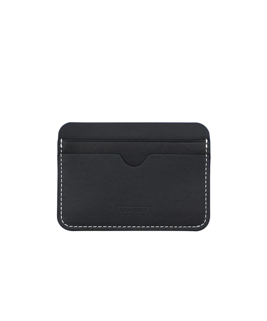 Graygray Italian Vegetable Pebble Card Holder Black