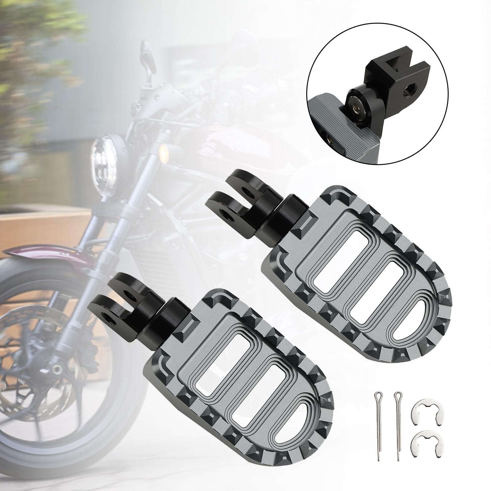

Front Footrests Foot Peg fit for Rebel 1100 CM1100 CMX 1100 DCT/MT 2021-2023 Gray