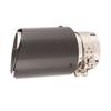 Stainless Steel Carbon   Car Pipe Tip Tip 63mm Output 89mm Polished Finish Enhanced Performance for Auto SUV