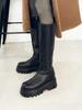 Blanc Sur Blanc Theolong Boots Black