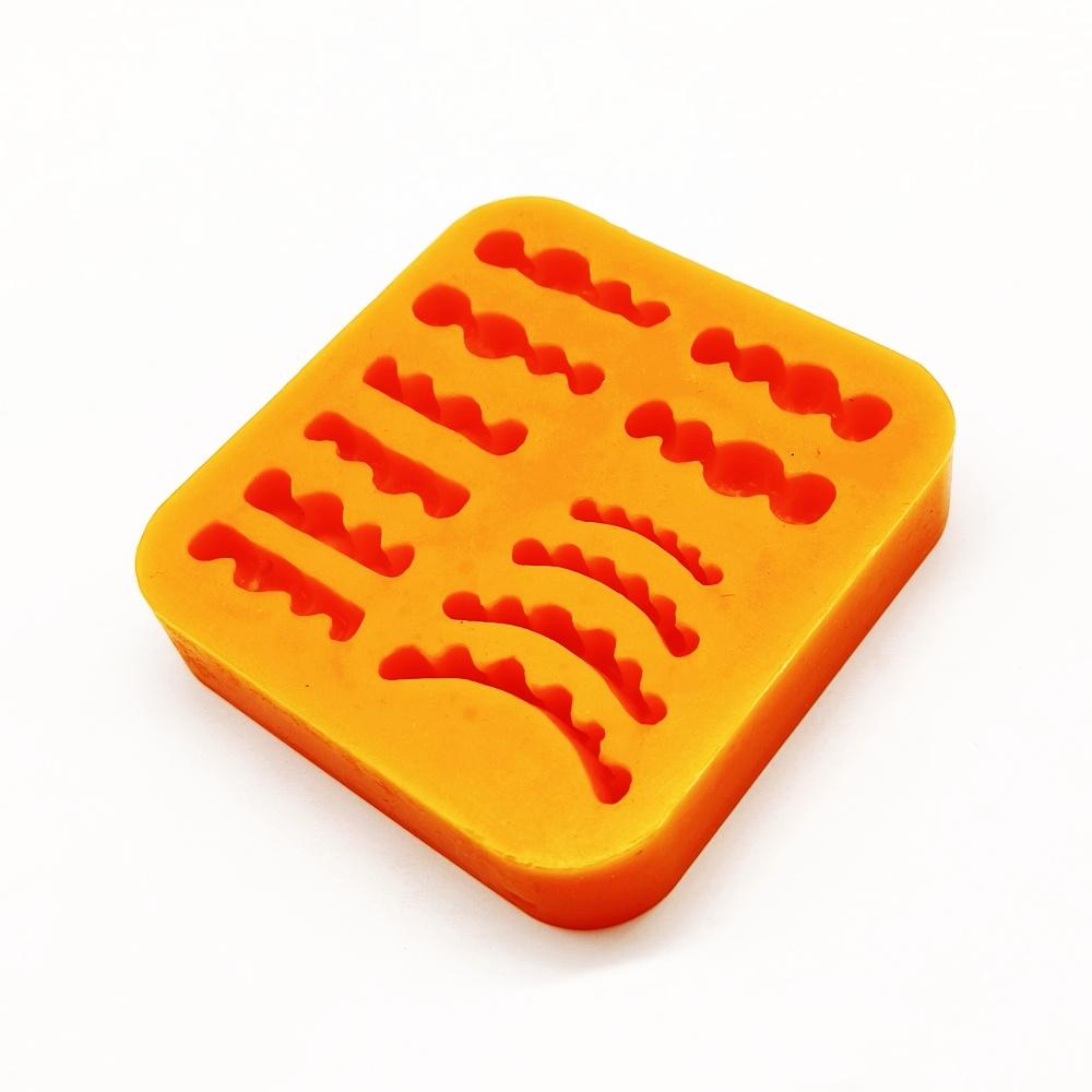 Zubní vosková figurína model základny laboratorní zubní protéza laboratorní voskový model zubu pryžový model obrácené formy zubař Nástroje