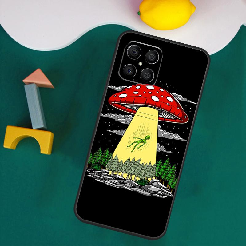 Étui Magique Alien de l'Espace Pour Honor 200 Pro 50 70 90 X9a X8a X8 X9 X8b X9c X9b Honor Magic 7 Lite 5 6 Pro Coque