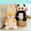 Cute Cat Cartoon Dog Panda Plush Toys Dolls Kids Bedtime Soothing Gifts Birthday