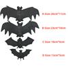 Simulation Bat Tpr Soft Rubber Halloween Prank Animal Model Scary Pendant Rubber Bat Venue Decoration Props April Fool'S Toys