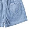 Bonton Heart Pocket Velvet Shorts 76a7t 413 02