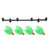 Fishing Rod Pod Stand Holder Durable Aluminium Alloy Compact Structure Wear Resistant Fishing Pole Pod Stand45cm Holder