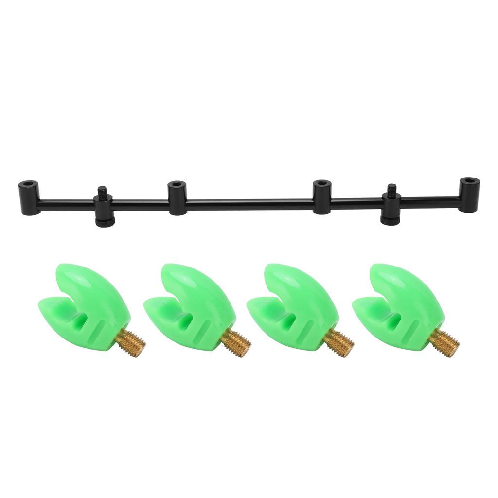 Fishing Rod Pod Stand Holder Durable Aluminium Alloy Compact Structure Wear Resistant Fishing Pole Pod Stand45cm Holder