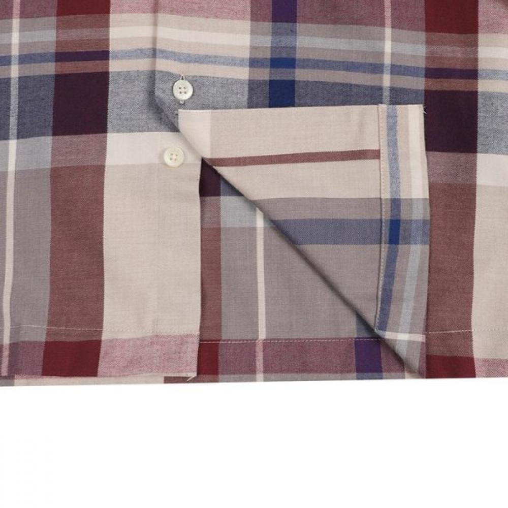 DakS Men S Cotton Blend Super Big Check Regular Fit caSual Shirt  dmp3Shcl141i1 