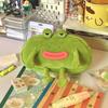 1 Stück Lustiger Frosch mit großem Maul Stifttasche Studenten Große Kapazität Schreibtisch Schreibwaren Aufbewahrung Plüsch Mäppchen