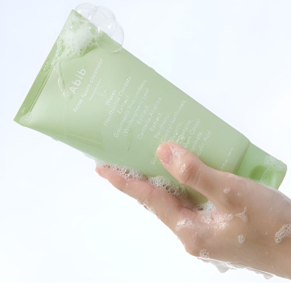Abib Acne Foam Cleanser Heartleaf Foam Gentle Acne Care Facial Cleanser 150ml