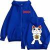 Anime Dandadan Turbo Granny Graphic Zipper Hoodies Men Women Fashion Cartoon Zip Up Sweatshirts
