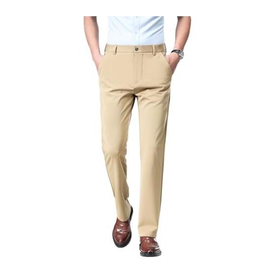 [HMT] Slacks, Men s Trousers, Suit Pants, Autumn Clothes, Long Pants, Men s Business Work Clothes, Pants, No-tuck, Stretch, Washable, Slim, Beautiful