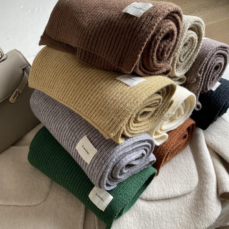 Vinter Dameimitasjon Cashmere Smudged Warm Bag Tykket mykt dusk sjal