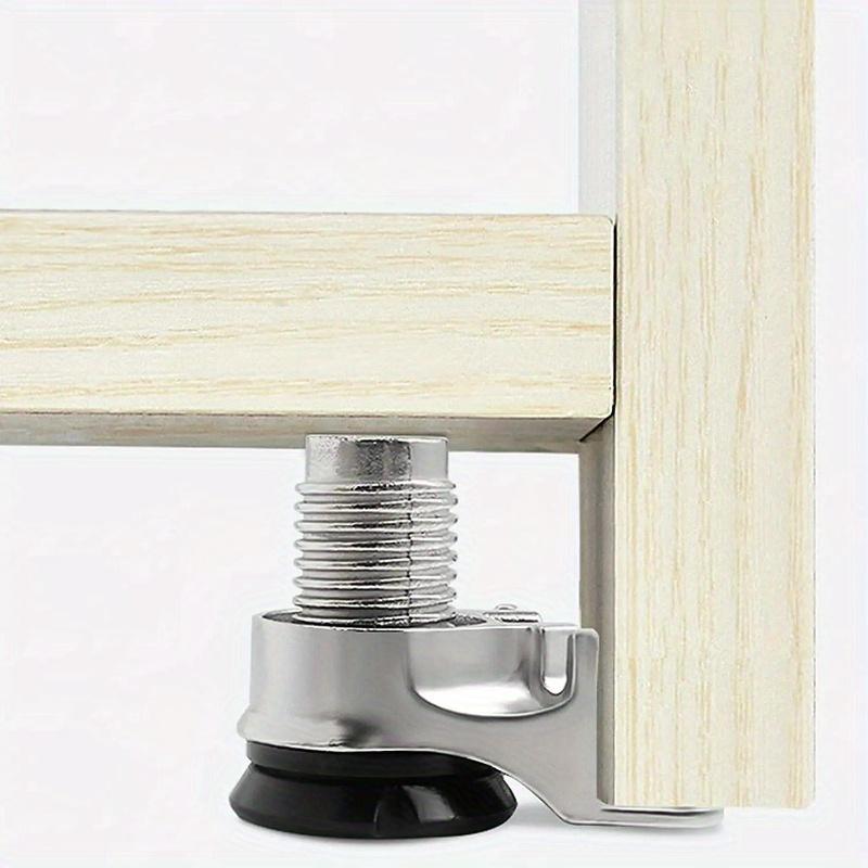 4Pcs Furniture Levelers Table Feet Heavy Duty Adjustable Furniture Cushion Foot for Table, Wardrobe, TV Cabinet Load 175KG