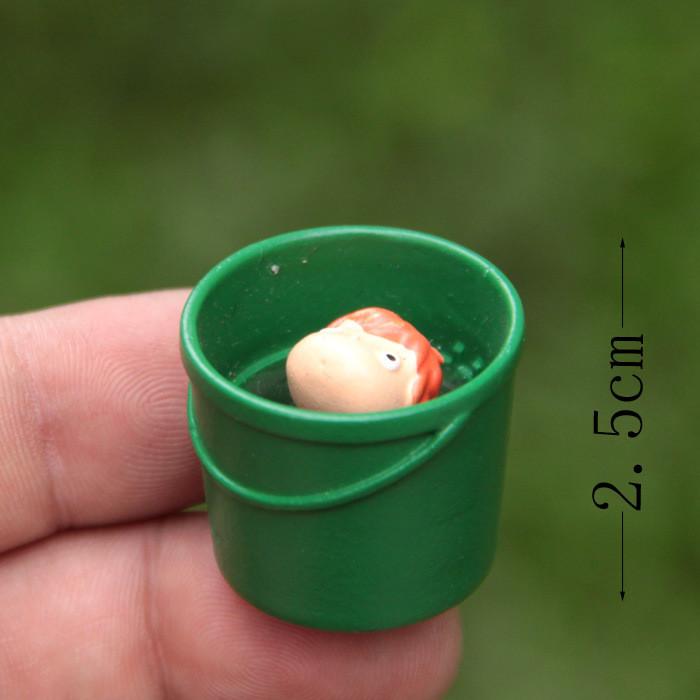 Cartoon Goldfish Ponyo Resin Mini Model Ornament For Garden Decoration Gift And