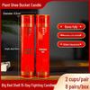 Ghee Oil Candle for Taoist Temple: 7-Day Smokeless Cylindrical Lamp