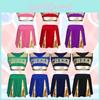 Cheerleading Performance Dance Uniform Short Skirt Suit Halloween Gift Party