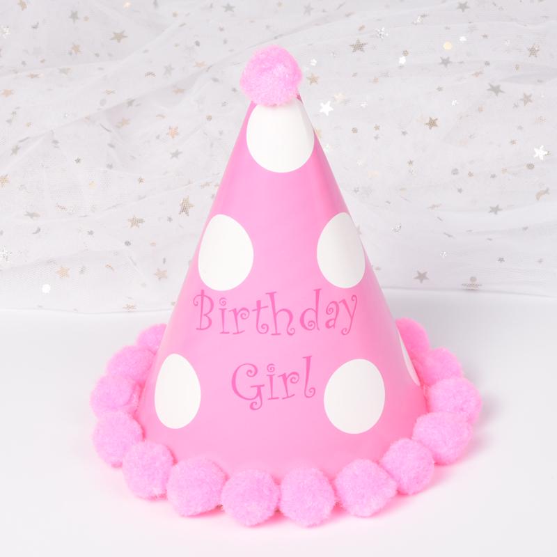 

First Birthday Crown Hat for Baby - Party Decoration for Boys and Girls