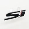 3D Metal Black Red Car Front Grille Emblem SI Logo Badge Side Fender Rear Trunk Sticker For Honda Civic Jazz Styling Accessories air256
