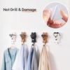 Self Adhesive Dog Key Holder No Drill Adhesive Coat Hook for Hanging Hat/ Key/ Towel/ Scarf