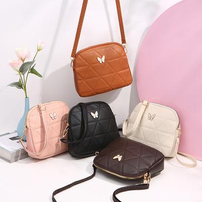 Embroidered Messenger Bag Bag New Small Bag Fashion Versatile Shoulder Bag