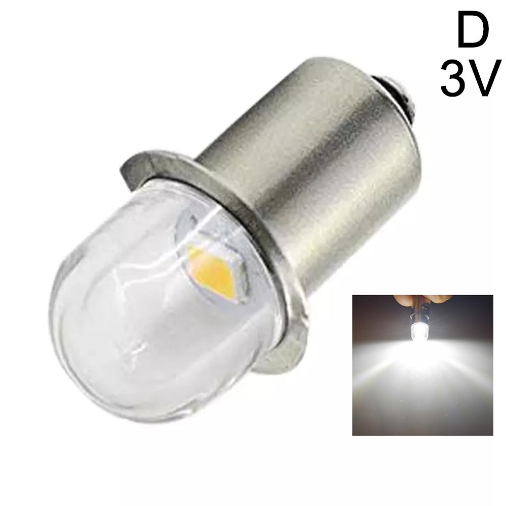 4 stücke P13.5S PR2 PR3 LED Miniatur Lampe DC 3V 4,5 V 6V 12V 18V 1SMD Warm Weiß Für Taschenlampe Ersatz Birne Taschenlampen Arbeit Licht
