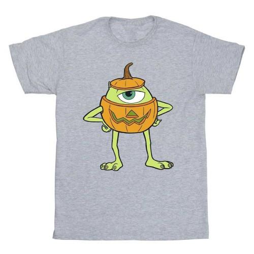 Monsters Inc Boys Mike Pumpkin Halloween T-Shirt