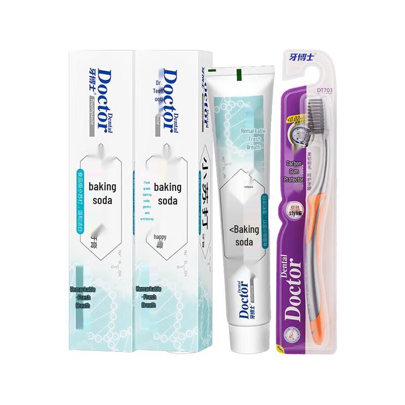 Dr. Toothpaste Baking Soda Oral Care Set