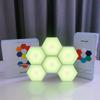 2021 RGB LED Color-Changing Honeycomb Decorative Wall Lamp