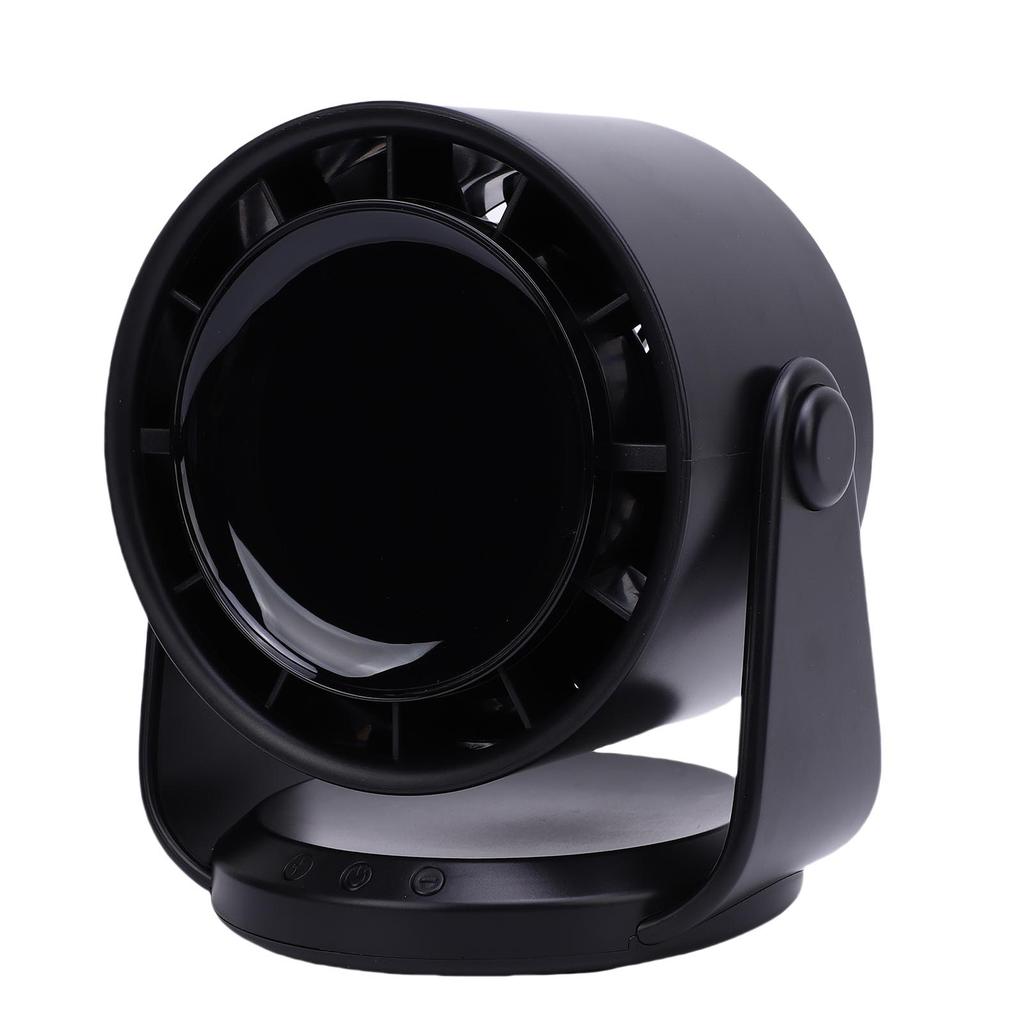 Table Fan Quiet Wall Mounted Desk Fan Digital Display Rechargeable USB Fan 100 Speeds for Home