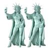 Sexy Statue of Liberty Modern Lady Liberty Selfie Sculpture 250th Anniversary Collectible Liberty Goddess Figurine for Living Room Table New York City