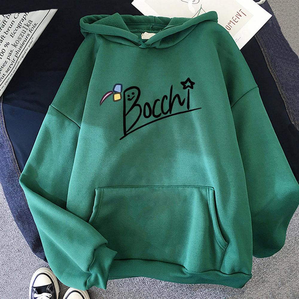 Bocchi The Rock Ryo Yamada Hoodie Women Aesthetic Anime Manga Hoodies Unisex Autumn Winter Cartoon Pullovers Sweatshirts Korea