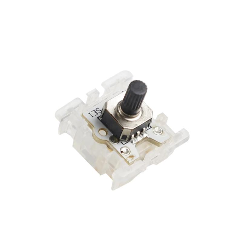 User Friendly Control Capacity Knob Switches for GK980 GK75 Keyboards Including Rapid Attachment Design