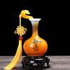 New Resin Peace Ruyi Vase Decoration Lucky Gift Living Room Study Office Desktop Decoration Decoration Opening Christmas Gift