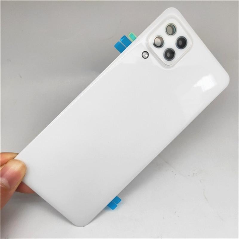 

For Samsung Galaxy A22 4G A225 Battery Back Cover Plastic Chassis Rear Door Housing Adhesive Replace With Lens белый