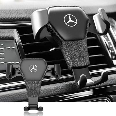 Uchwyt na telefon samochodowy Mocowanie do kratki nawiewu Nawigacja GPS Mobile Do Mercedes-Benz W204 W212 W176 GLC CLA GLA Klasy E C G M R S AMG Akcesoria samochodowe