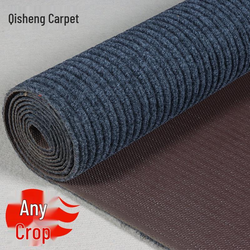 Gestreifter rutschfester Teppich - Leicht zu reinigender, strapazierfähiger Teppich für Wohnzimmer & Eingangsbereiche