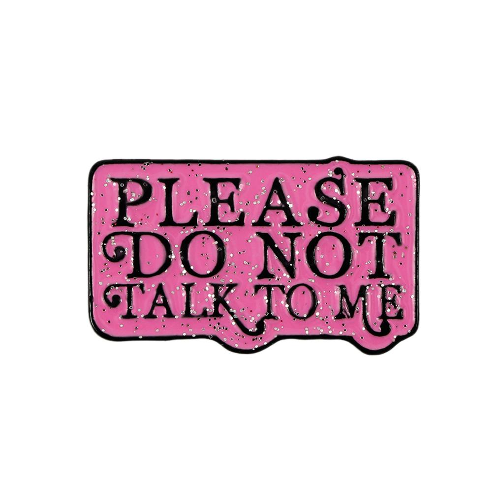 

Quote Funny Enamel Pins Live Life Happy Brooches Lapel Pin Power Letter Custom Shirt Bag Motivational Badge Friends Gift Jewelry