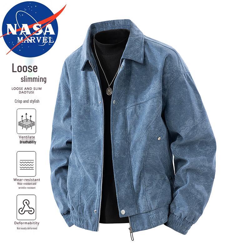

NASA MARVEL Men s Lapel Jacket 6XL