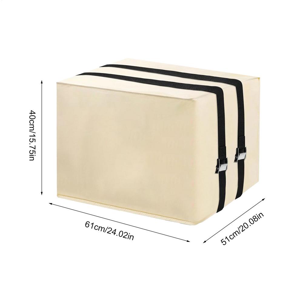 Window Air Conditioner Cover Thicken Waterproof Defenders Window Ac Unit Cover for Patio Exterior Apartment Yard Outdoor Home