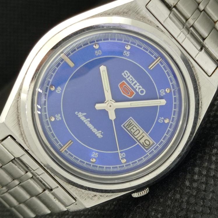 

Б/У винтажные часы SEIKO 5 AUTOMATIC 7009A JAPAN MENS D/D BLUE WATCH 608e-a315941-2 SKU608e-a315941