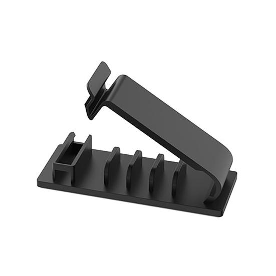 

Cable Winder Strong Adhesiveness Anti-winding Self-Adhesive Desk Car Line Wire Winder for Home A чёрный