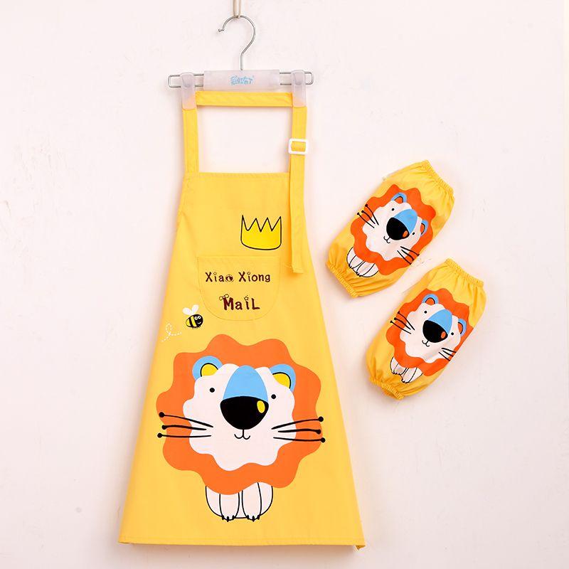 Tablier imperméable, vêtements de dessin pour enfants, élèves du primaire portant des couvertures de cuisine, vêtements de protection pour le dessin des hommes et des femmes de la maternelle