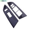 Carbon Fiber Interior Window Switch Cover Trim Fit For Toyota Tundra 2014-2018